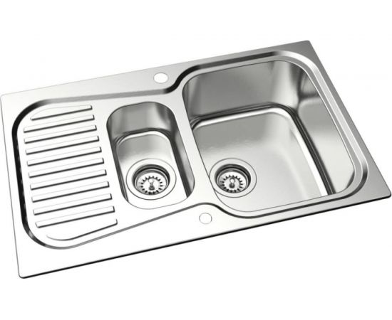 Врезная кухонная мойка Oulin OL-359S – изображение 2