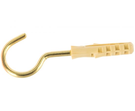 Крюк-шуруп ЕВРОПАРТНЕР латунир. d4,1хL50 мм 1 шт. 13 4827 1 – изображение 2