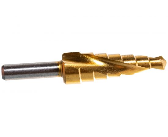 Сверло ступенчатое по металлу (7 ступеней; 6-12 мм) Атака 8090000 – изображение 2