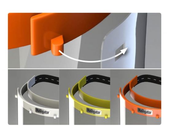 Защитный экран Navigator 14 109 NFM-01-2424-WH 14109 – изображение 2