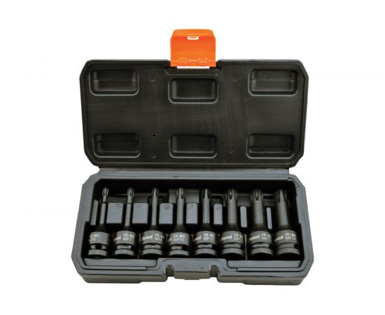 Набор головок ударных 1/2"", RIBE L 78 мм, MP6-MP14, 8 шт. AV Steel AV-727408 – изображение 2