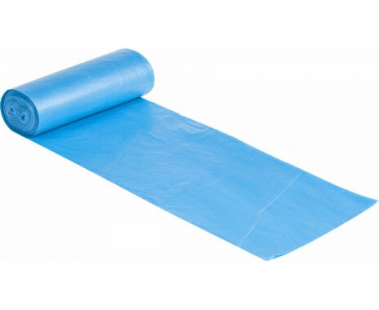 Мешки для мусора синие прочные LAIMA ULTRA (20 шт; 90 л; 70x90 см; 14 мкм; ПНД) ЛАЙМА 607693 – изображение 3