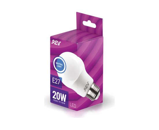 Светодиодная лампа REV A60 Е27 20W, 4000K, 32405 8 – изображение 3
