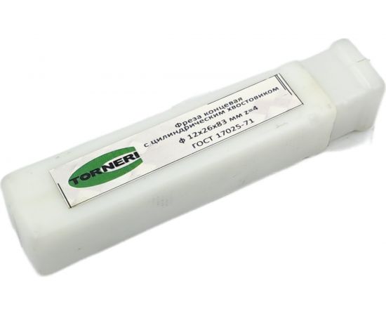 Фреза концевая ц/х (12х26х83 мм; z=4) TORNERI 039410 – изображение 4