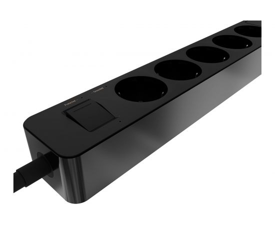 Удлинитель с USB зарядкой HARPER UCH-530 Black H00003010 – изображение 4