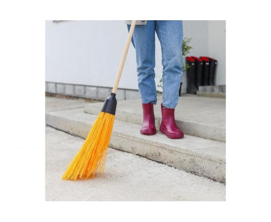 Метла СИМАЛЕНД Дорогая с черенком 1305808 – изображение 4