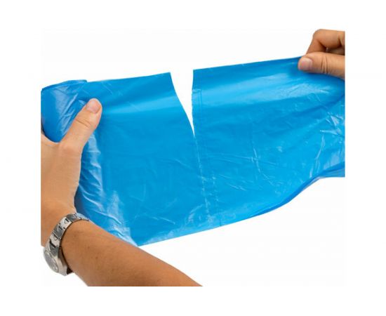 Мешки для мусора синие прочные LAIMA ULTRA (20 шт; 90 л; 70x90 см; 14 мкм; ПНД) ЛАЙМА 607693 – изображение 4