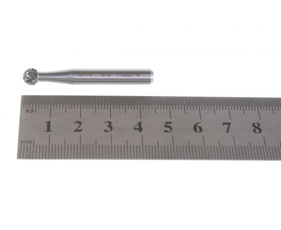 Бор-фреза сферическая KUD (6.0 мм) RUKO 116041 – изображение 5