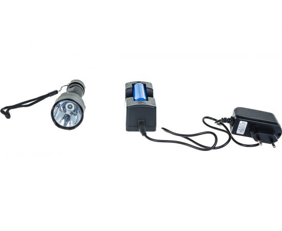 Фонарь 400лм, 3 режима, Li-ion 18650 2200mAh ЯРКИЙ ЛУЧ T10 v.2 CREE XP-G2 4606400105688 – изображение 5