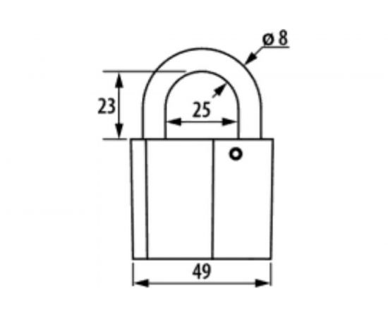 Навесной замок ЧАЗ ВС2-26 3077 – изображение 5