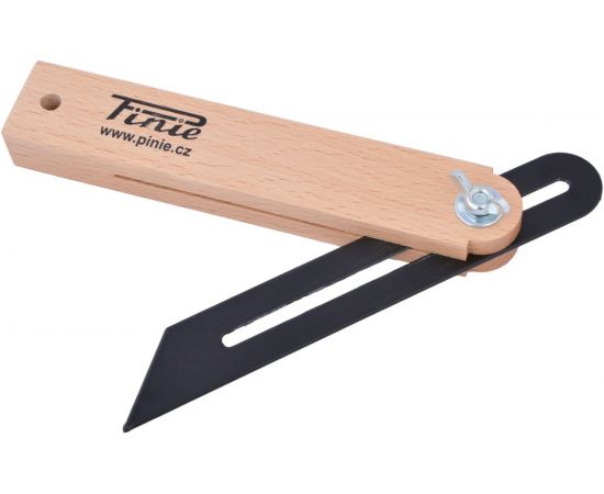 Деревянная малка PINIE 350 мм со стальной пластиной 40-7 