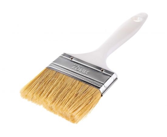 Плоская кисть KORVUS Хобби 75 мм, смешанная щетина 0102030 