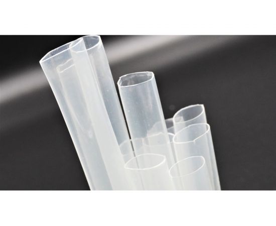 Термоусаживаемая термостойкая фторопластовая трубка Мемотерм-ММ ТЭТ-Ф-200 12/6 1 м 551 