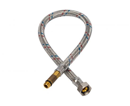 Гибкая подводка для воды M10 35 мм х ВР 1/2" STOUT RG008P0SIFHJ5B 