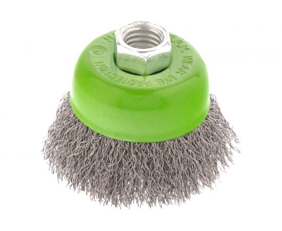 Щетка чашка (65 мм; М14; витая проволока 0.3 мм) для УШМ СИБРТЕХ 746037 