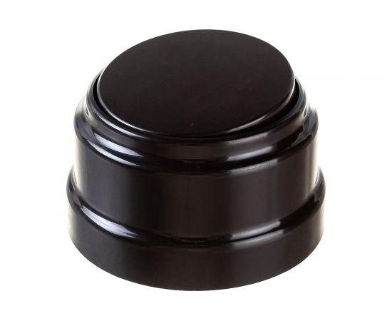 1-клавишный выключатель Bylectrica А16-2211 6А открытой установки, серия РЕТРО, шоколад, А16-2211 шоколад 