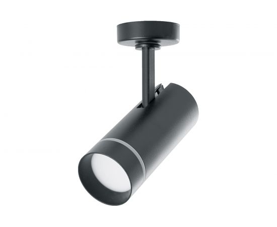 Накладной светодиодный светильник FERON для акцентного освещения, HL201, 12W, 4000K, черный 41493 