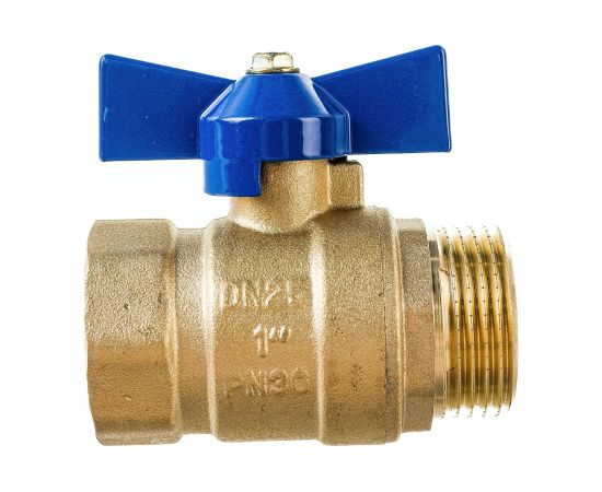 Шаровой кран Zox 3/4 вн/нар, бабочка 519285 