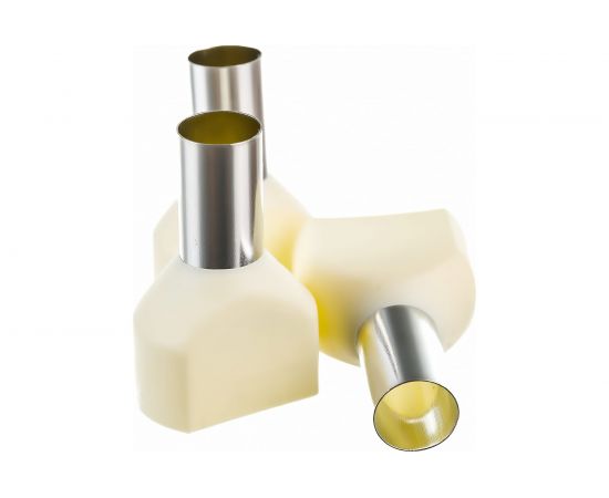 Наконечник НШвИ 2 АБК-СИЛА ТЕ-1614 -16мм2 белый 100шт 1900509 