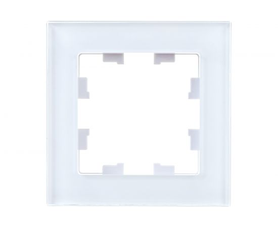 1-местная рамка Schneider Electric AtlasDesign NATURE стекло белый ATN320101 