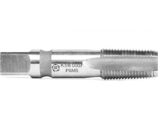 Машинно-ручной метчик Туламаш коническая дюймовая резьба К3/8 Р6М5 54681 