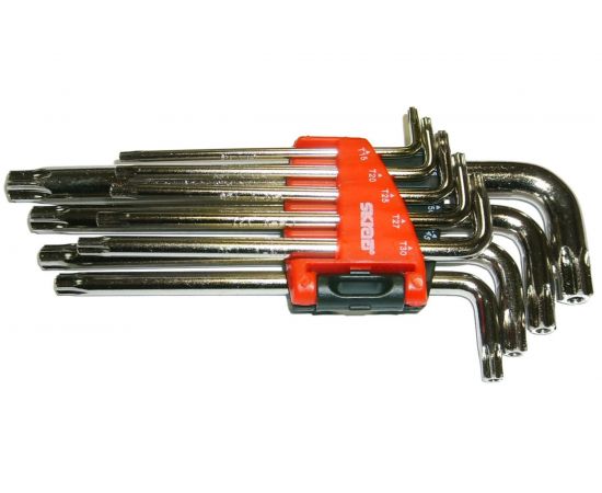 Набор ключей SKRAB TORX Т15-Т55 9 пр. длинные 44712 