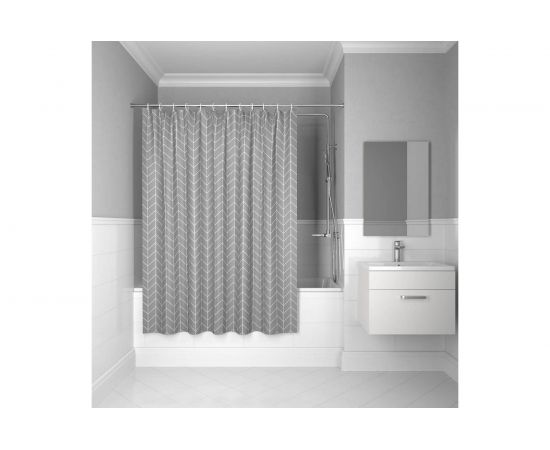 Штора для ванной комнаты IDDIS, 200*240см, полиэстер, B41P224i11 