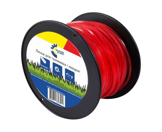 Леска на бобине (3 мм; 99 м; квадрат; 0.9 кг) МастерАлмаз 10505125 