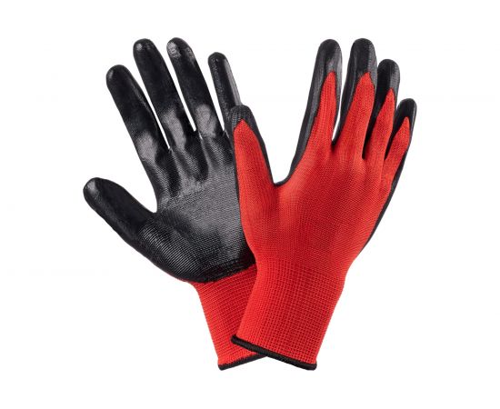 Нейлоновые перчатки Фабрика перчаток с нитриловым покрытием ПЕР-ПЭ-НИТР-КР-720 