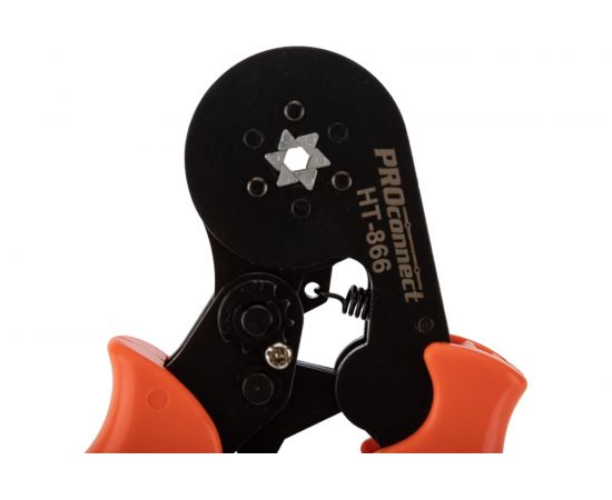 Кримпер для обжима штыревых наконечников PROconnect HT-866 0.25-6.0 мм² 12-3205-4 – изображение 2