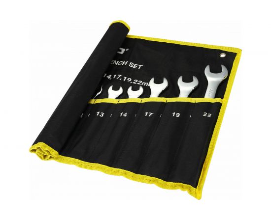 Набор комбинированных гаечных ключей DEKO DKHT12-1 в сумке (12 предметов) 065-0988 – изображение 2