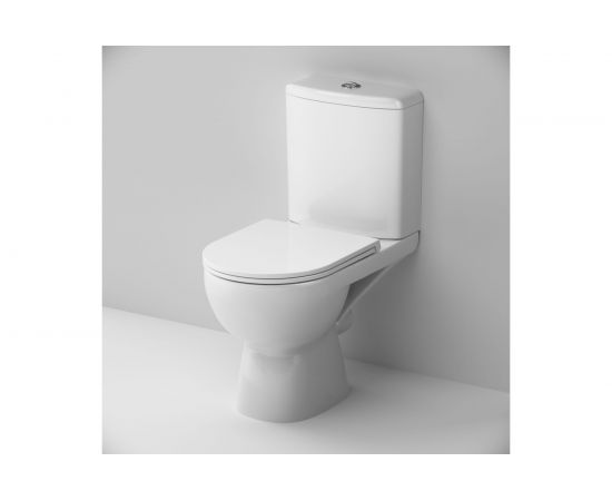 Унитаз-компакт с сиденьем микролифт AM.PM Gem FlashClean C908600SC – изображение 2