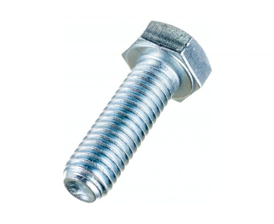 Болт Стройметиз М8х25 DIN 933, класс прочности 5.8, цинк уп. 4 шт 3011621 – изображение 2