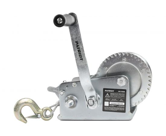 Ручная барабанная лебедка PATRIOT WH 1100B 770000040 – изображение 2