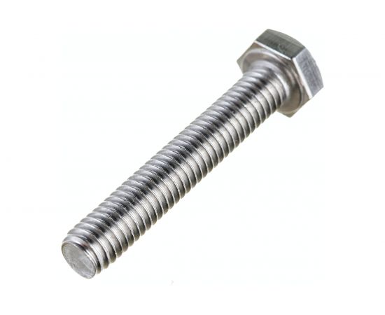 Болт с шестигранной головкой, с полной резьбой ЕВРОПАРТНЕР DIN 933 нержав. сталь, 6х35 мм, 4 шт. G2 2635 1 – изображение 2