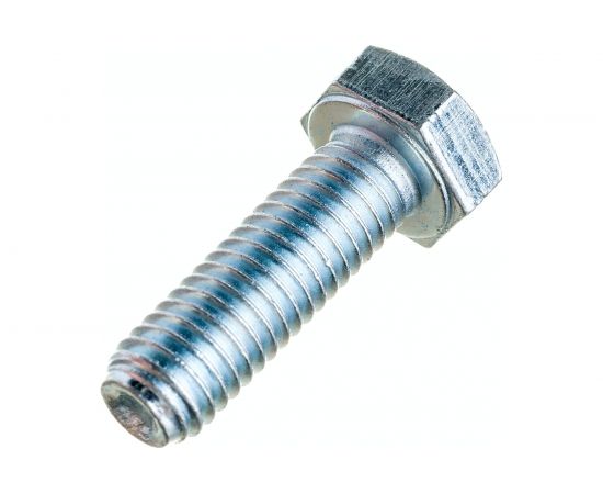 Болт Стройметиз М8х25 DIN 933, класс прочности 5.8, цинк уп. 4 шт 3011621 – изображение 3