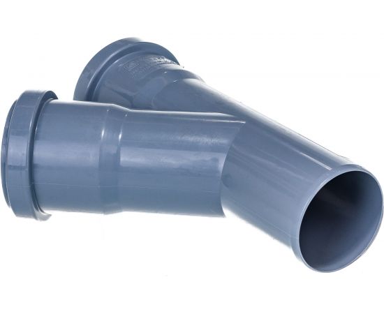 Канализационный тройник АТЛАС ПЛАСТ 45 градусов DN 50 SPCT45050050 – изображение 3