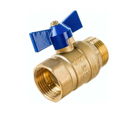 Шаровой кран Zox 3/4 вн/нар, бабочка 519285 – изображение 3