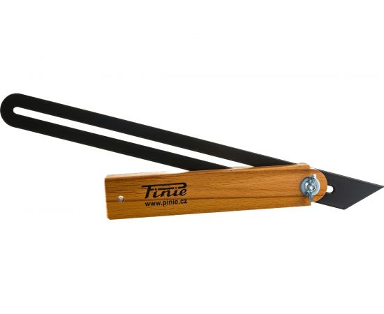 Деревянная малка PINIE 350 мм со стальной пластиной 40-7 – изображение 3