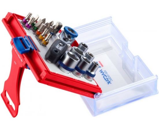 Набор вставок бит 1/4, TORX, HEX, PZ, PH, SLOT, 20 предметов МАСТАК 058-10020C – изображение 3