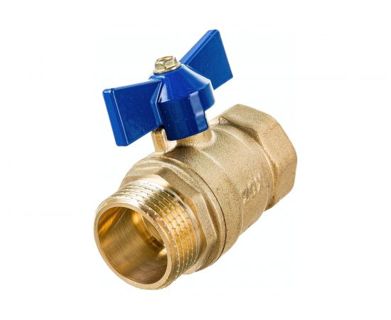 Шаровой кран Zox 3/4 вн/нар, бабочка 519285 – изображение 4