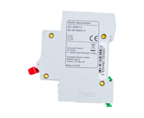 Модульный выключатель нагрузки Schneider Electric EASY9 рубильник 3 полюса 40А 400В =S= EZ9S16340 – изображение 4