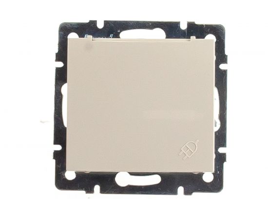 Розетка LEZARD RAIN с/ з с крышкой керамика крем 703-0388-123 – изображение 4