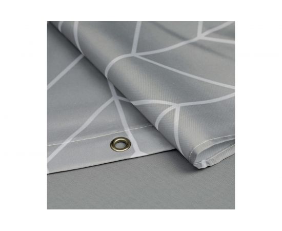 Штора для ванной комнаты IDDIS, 200*240см, полиэстер, B41P224i11 – изображение 4