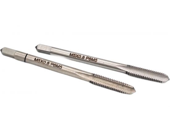 Машинно-ручной метчик TORNERI М 5х0.8 комплект из 2-х штук Р6М5 019794 – изображение 4