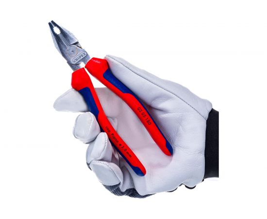 Комбинированные плоскогубцы особой мощности KNIPEX KN-0205180 – изображение 4
