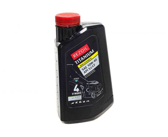 Масло полусинтетическое REZOIL TITANIUM SAE 10W-40 (0.946 л) для 4-тактных двигателей API SJ/CF Rezer – изображение 4