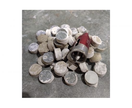 Коронка алмазная по керамограниту и мрамору с направляющим сверлом 35 мм Hardcore 154035 – изображение 4