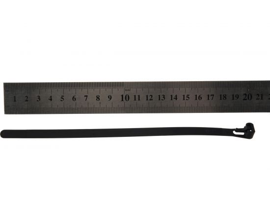 Нейлоновые стяжки FORTISFLEX КСР 7.5х200 черный 100 штук 63284 – изображение 4