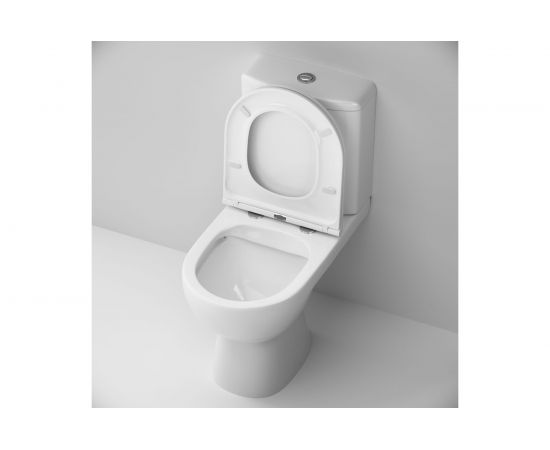 Унитаз-компакт с сиденьем микролифт AM.PM Gem FlashClean C908600SC – изображение 4